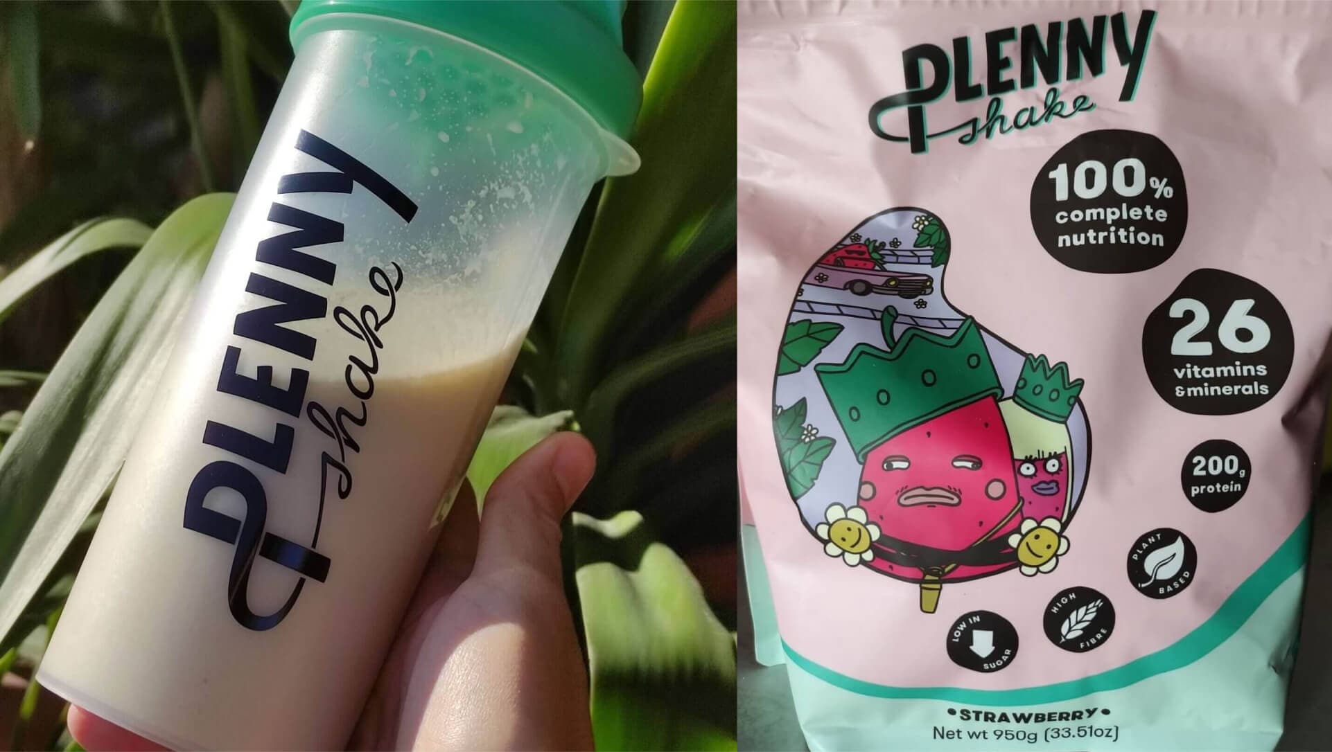 Strawberry box of plenny shake