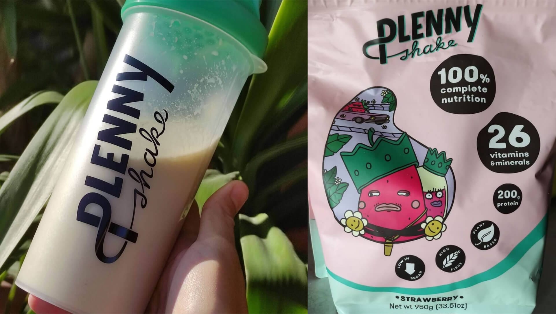 Strawberry box of plenny shake